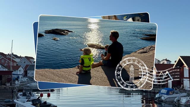 Vykort från en seglarvecka i Bohuslän